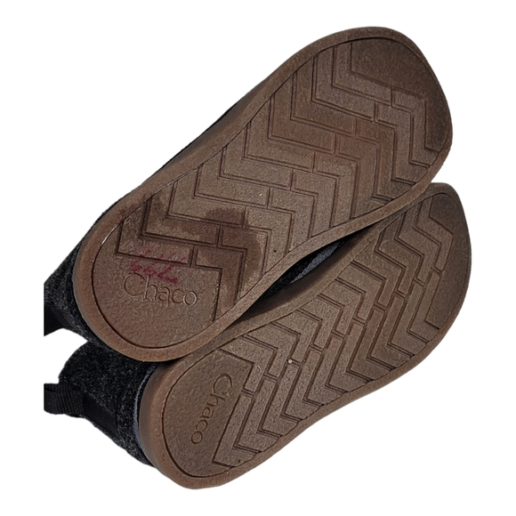 Chaco Revel Womens US 7 JCH108354 Black Felt Gym Sole Pull Slip On Chelsea Boots - Picture 7 of 8